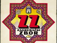 Zagrebački zbor. Plakat 1925. godine